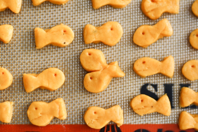 homemade goldfish crackers